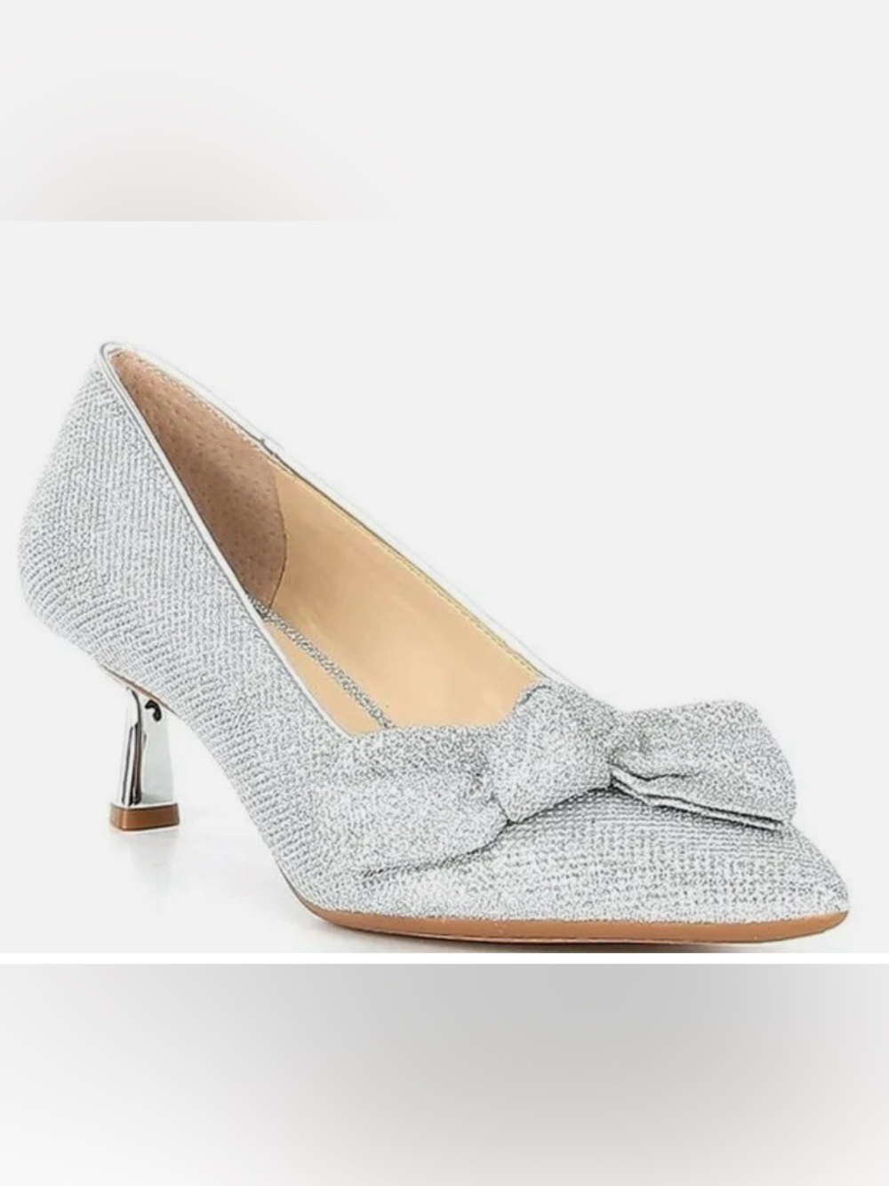 Alex Marie Pumps Alex Marie IrisTwo Glitter Bow Pointed Toe Kitten